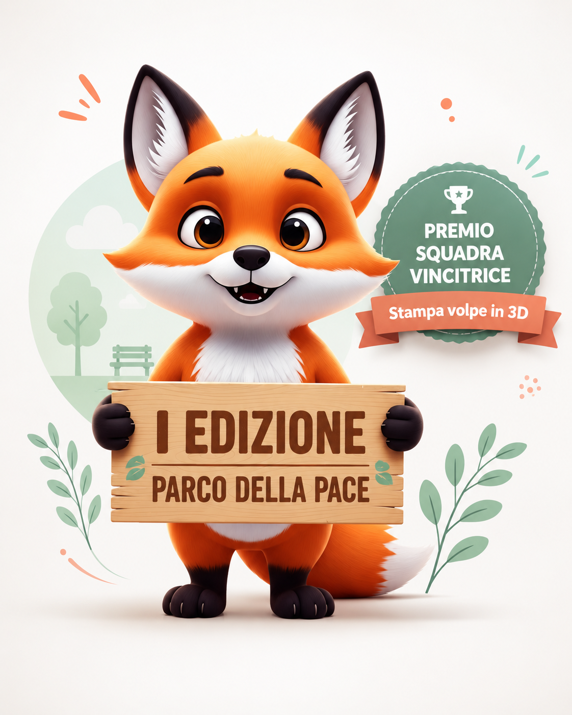 Volpe premio Parco della Pace